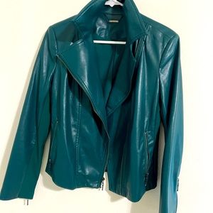Chicos Faux Leather Jacket
